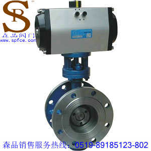 D643H-16C氣動(dòng)蝶閥、氣動(dòng)硬密封蝶閥SPD643H-16C、法蘭硬密封蝶閥