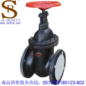 Z45T-10鑄鐵閘閥、鑄鐵法蘭暗桿閘閥SPZ45T-10